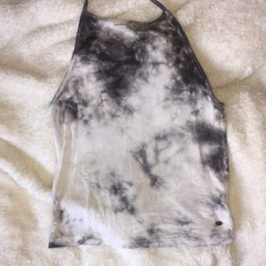 american eagle tie dye halter top